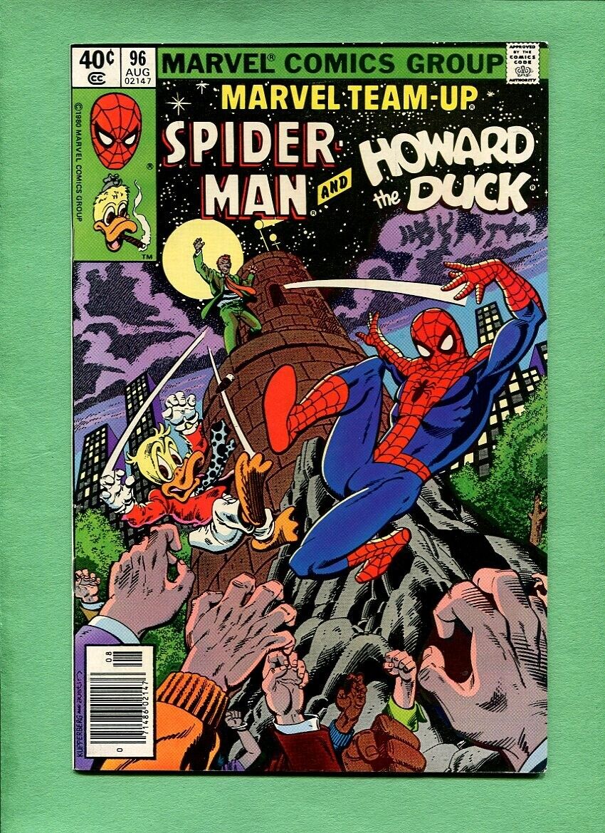 Marvel Team-Up #96 Spider-Man Howard The Duck Aug. 1980 Comic Alan Kupperberg