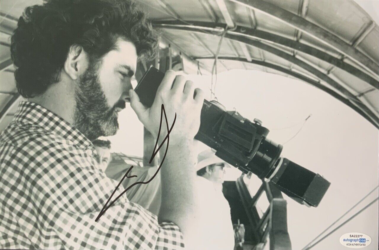 George Lucas Star Wars legend signed 12x8 photo UACC RACC AFTAL ACOA COA