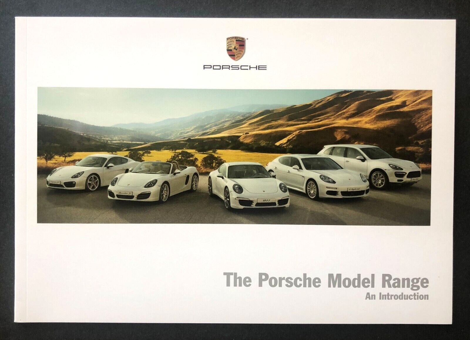 2013 Porsche Sales Brochure for 2014 Models 911 Cayman Boxster Panamera Cayenne