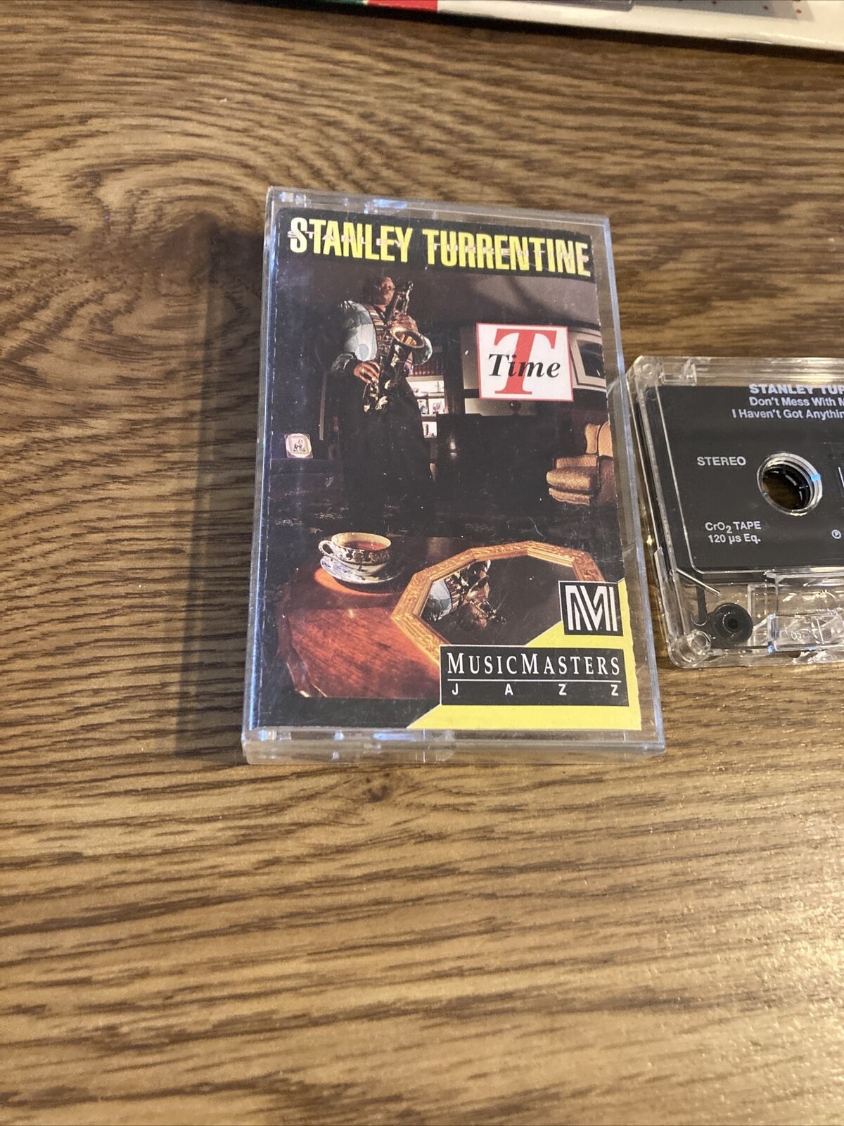 Stanley Turrentine  T Time   - Cassette Musicmasters Jazz