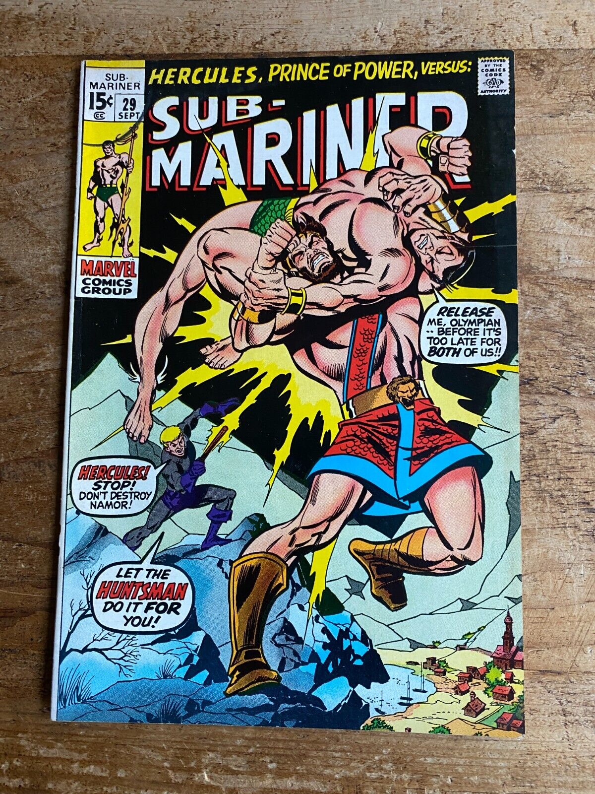 Sub-Mariner Issue #29 Marvel Comics 1970 Sal Buscema Roy Thomas G