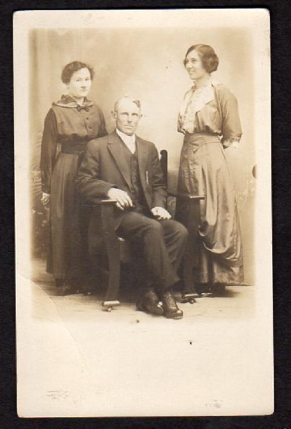 1904-1918 FLOYD & STELLA LOCKET*RUTH FRANKLIN*RPPC*REAL PHOTO POSTCARD*