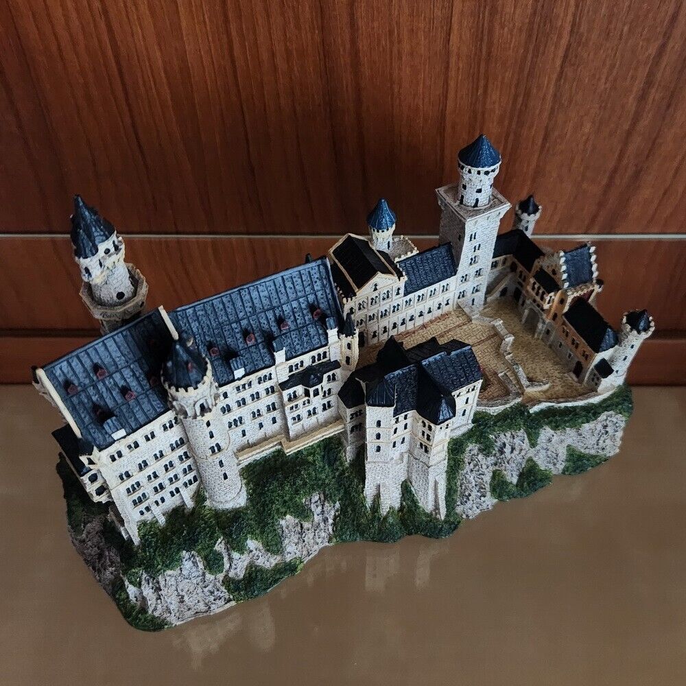 Neuschwanstein Castle, Bavaria, Germany - Danbury Mint, Enchanted Castles
