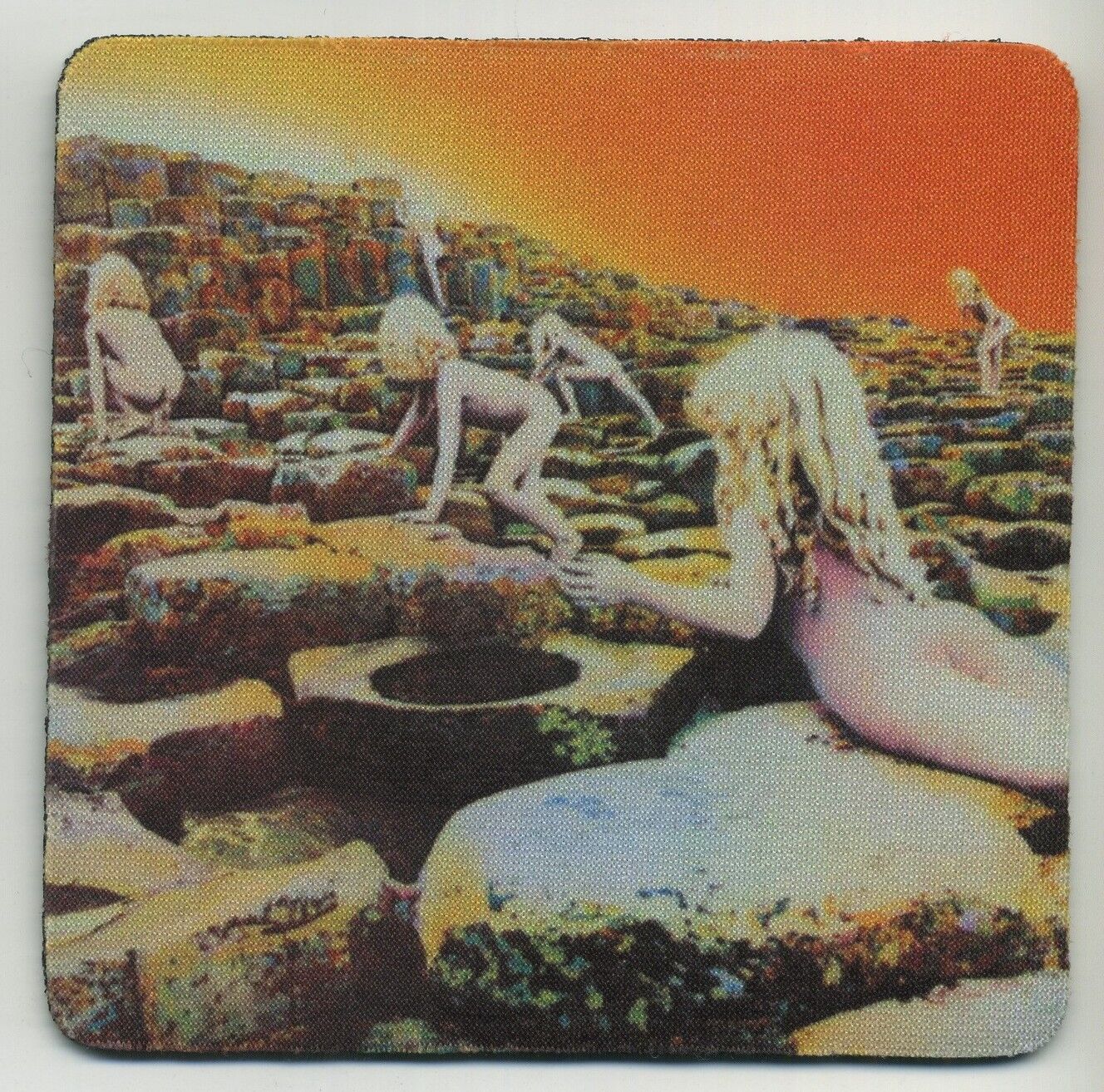 Led Zeppelin Record Album cover COASTER -  Houses of the Holy