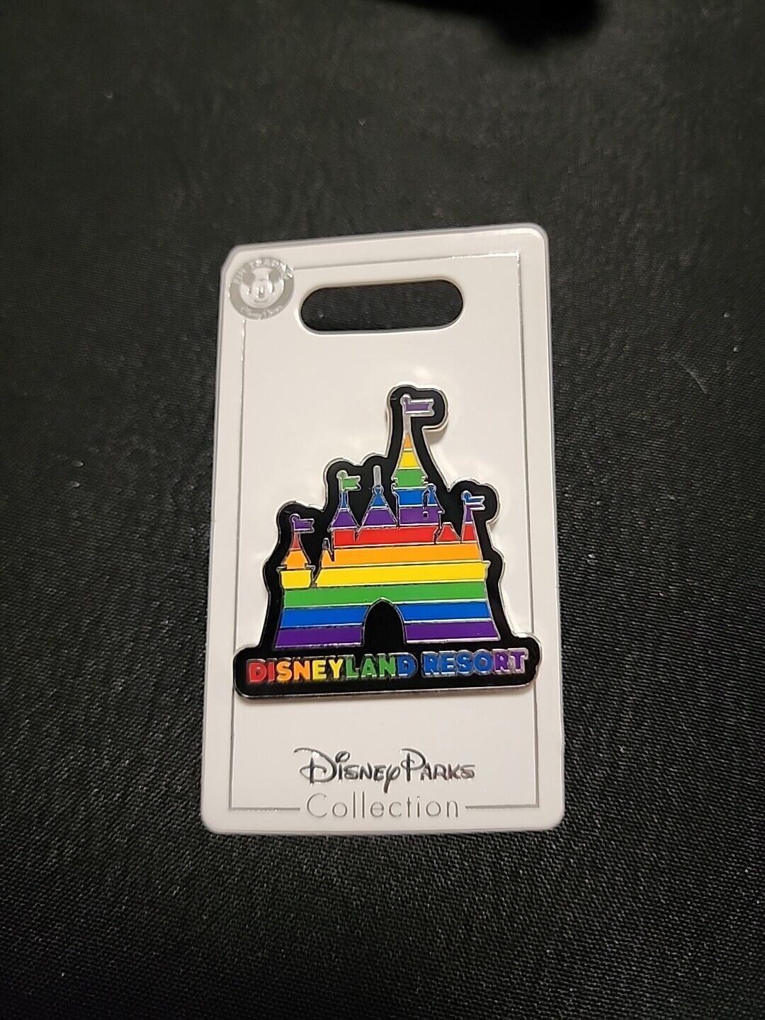 NEW Disneyland Resort - Sleeping Beauty Castle - Rainbow PRIDE Celebration Pin 