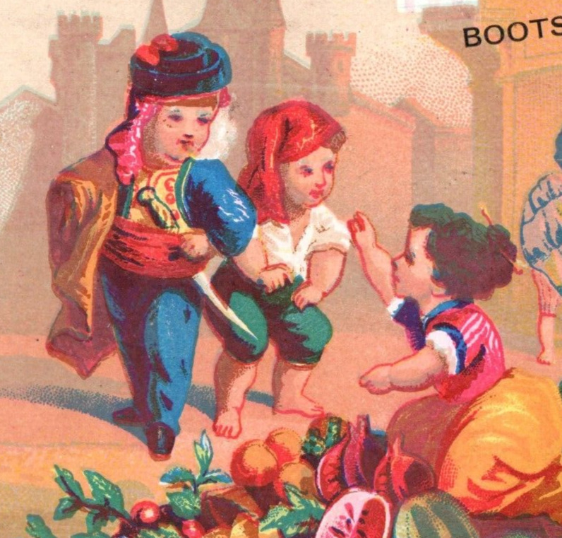 1880s Hoffman Bros. Fine Boots Shoes Couples Spain Europe Lot Of 4 F9