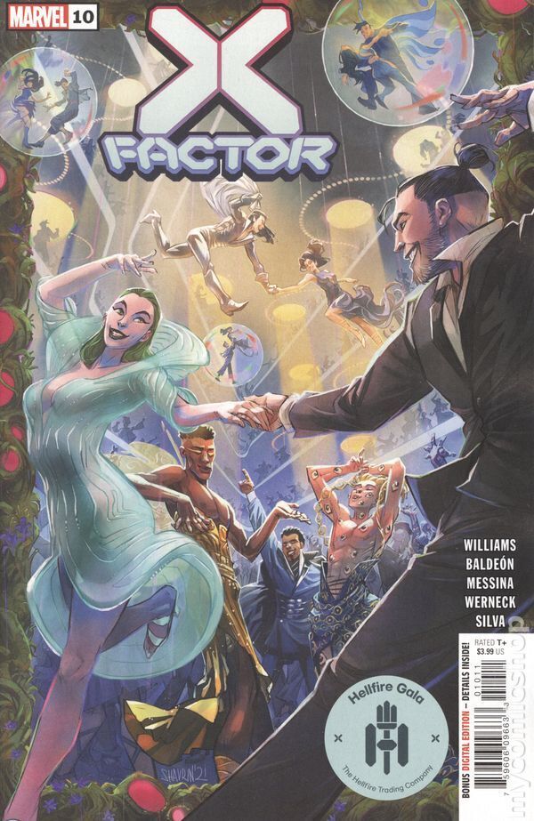 X-Factor #10A Shavrin NM 2021 Stock Image