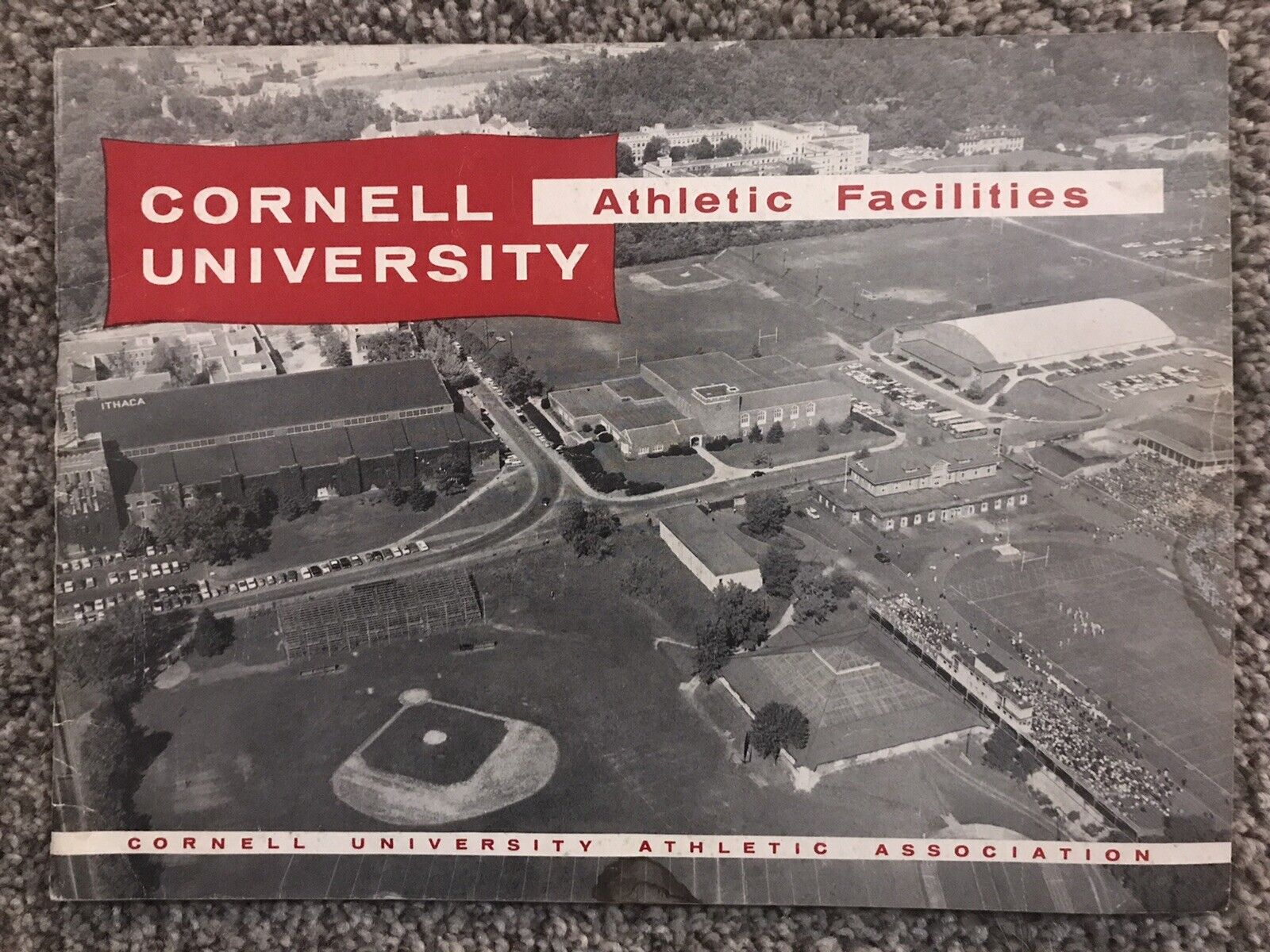 Vintage Cornell University Athletic Facilities Brochure Booklet
