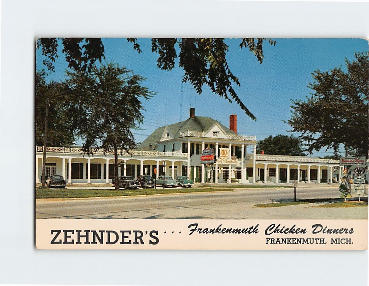 Postcard Zehnder\'s Frankenmuth Chicken Dinners Frankenmuth Michigan USA