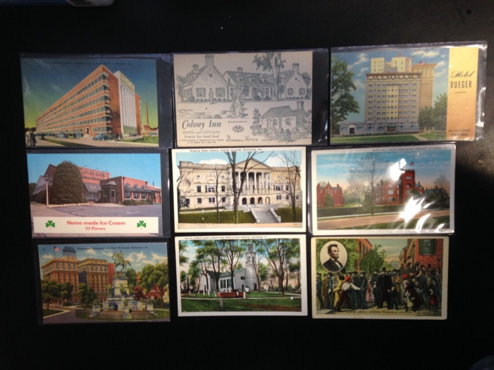 20+ Postcard lot. Richmond, Virginia.