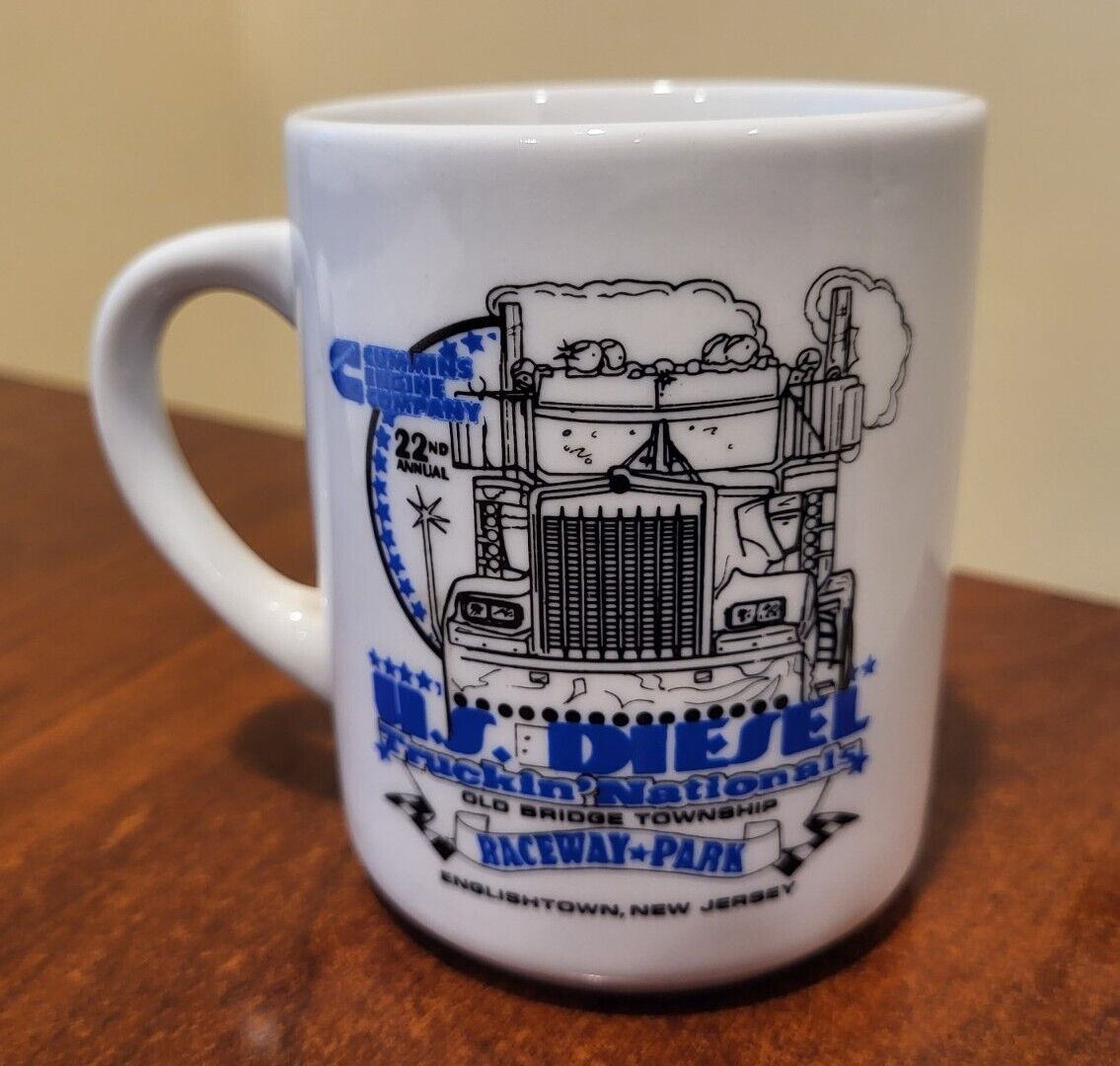U.S. DIESEL Truckin\' Nationals  22nd Annual  COFFEE MUG   Englishtown  CUMMINS