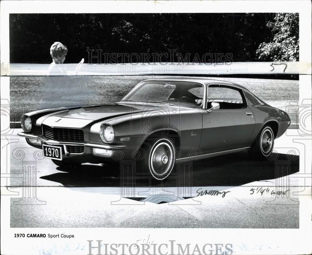 1970 Press Photo Camaro Sport Coupe - pix37265