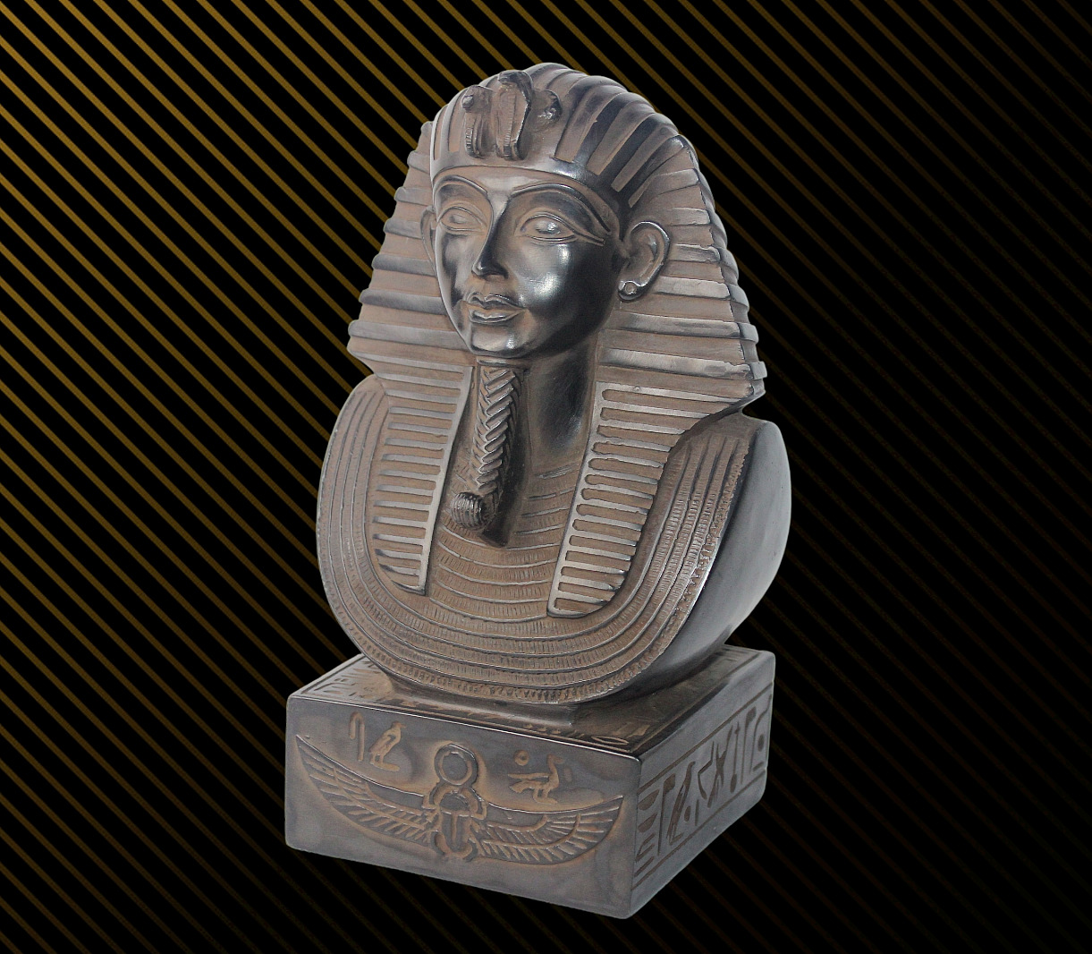 AMAZING KING TUTANKHAMUN HEAD Ancient Egyptian Antique Statue Egypt History
