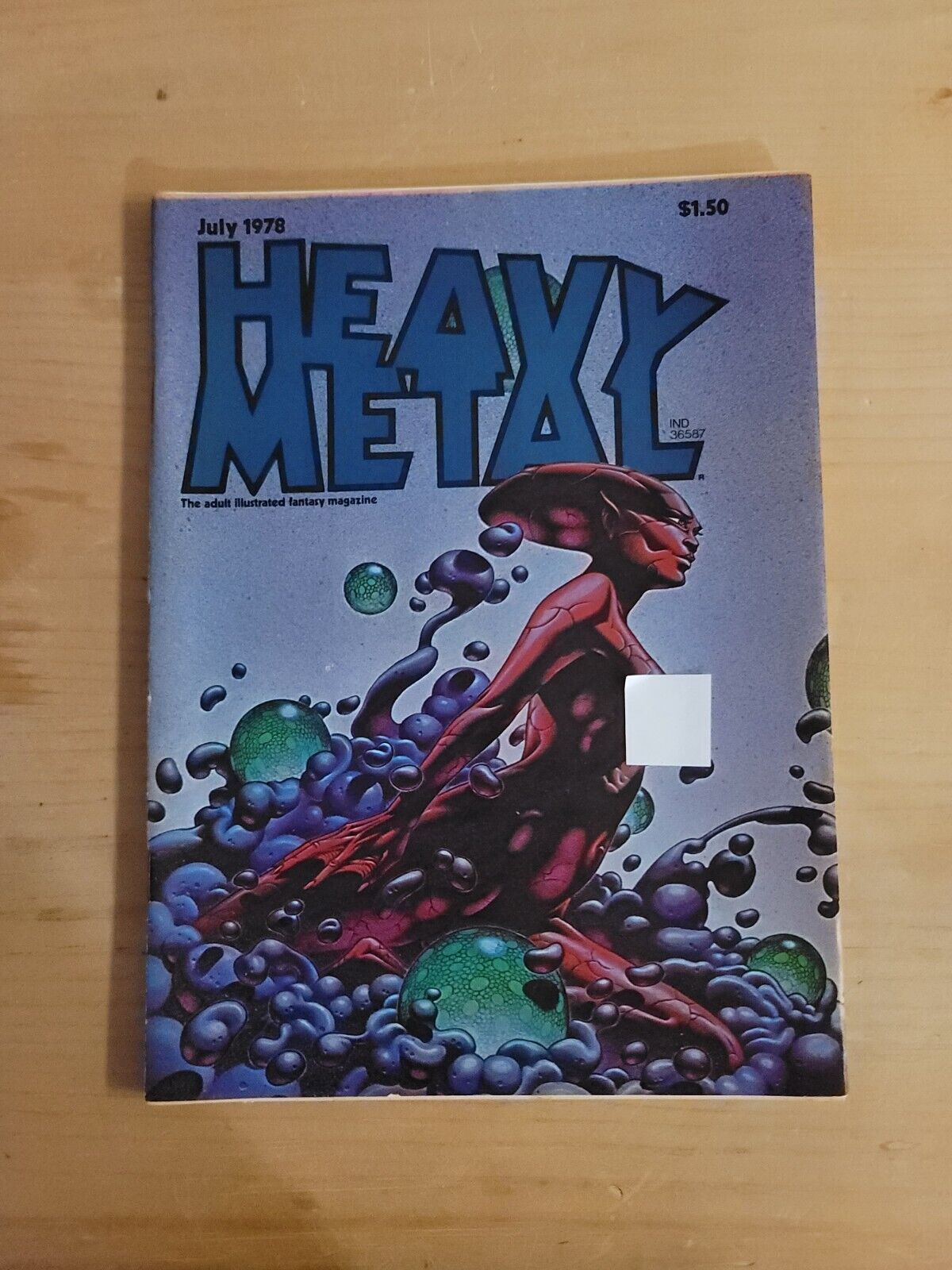 Heavy Metal Magazine Vintage July 1978 Volume 2 No. 3