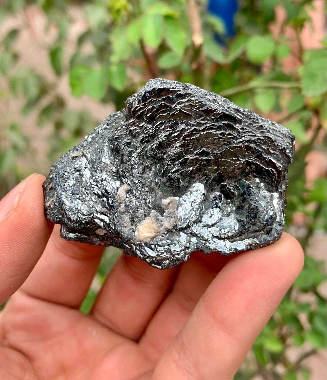 96 Gram. Terminated Natural Hematite Cluster Mineral Specimen From Pakistan.