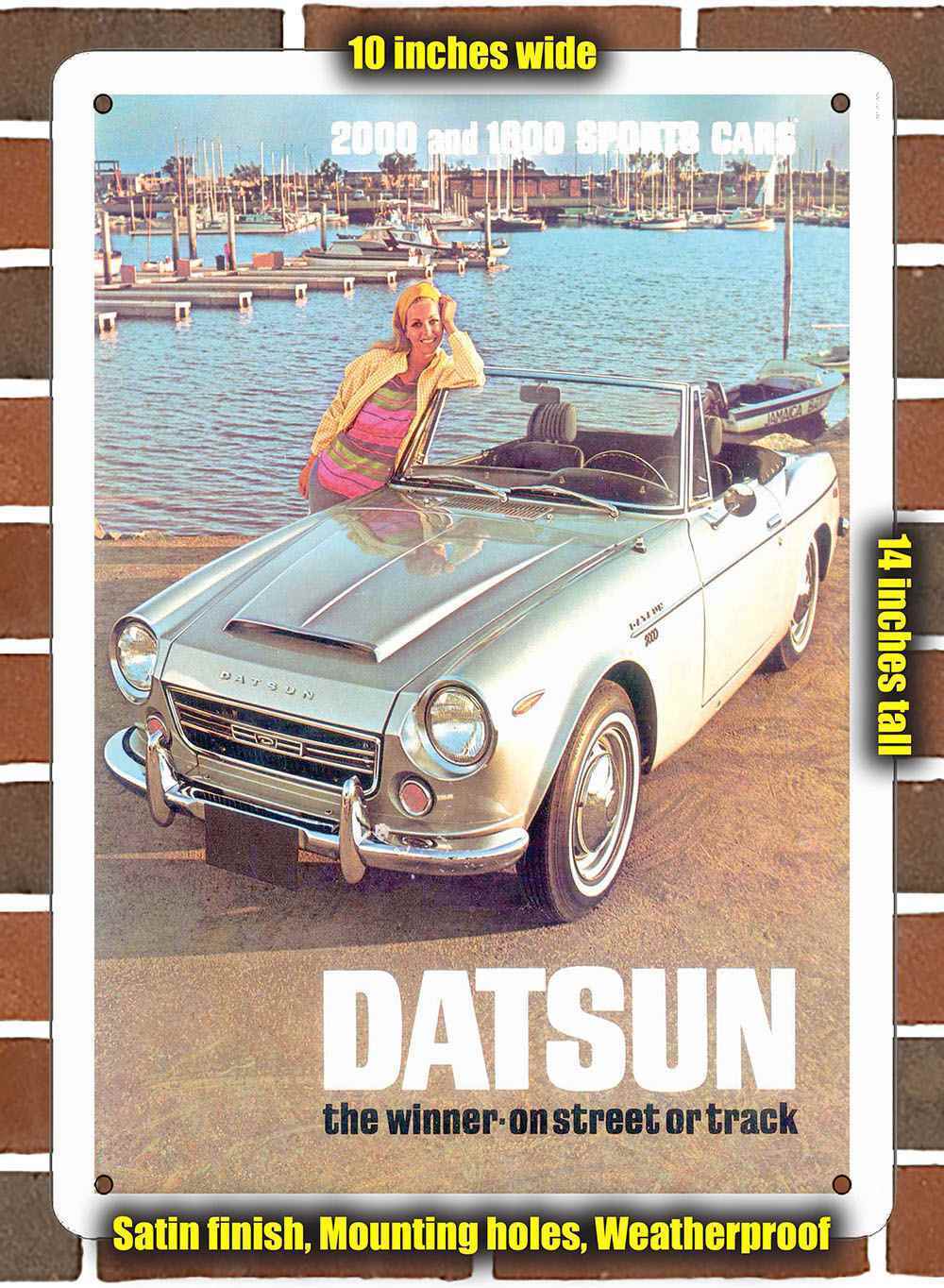 Metal Sign - 1970 Datsun 2000- 10x14 inches