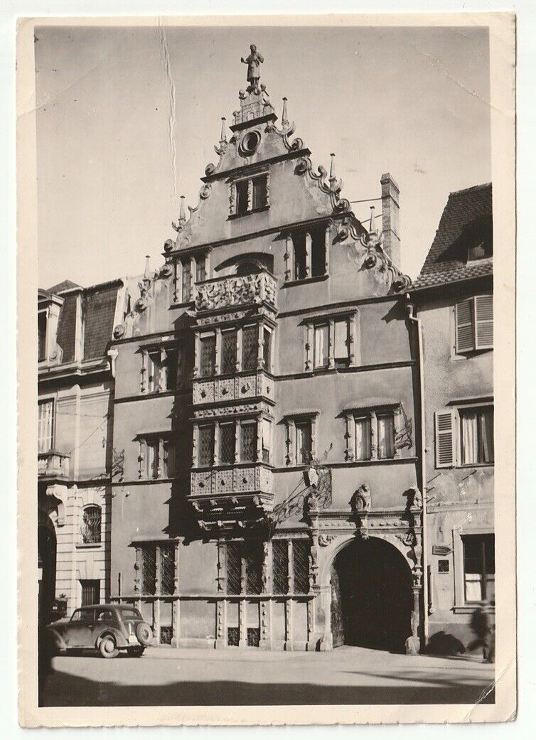1950 RPPC Colmar, France - Maison des Tetes
