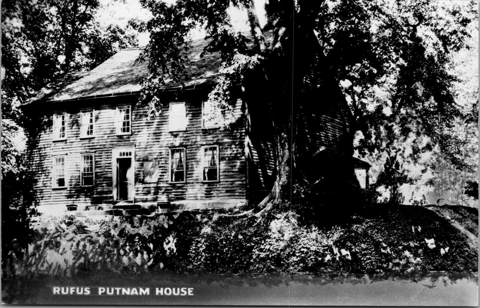 RPPC Marietta Ohio Putnam House Campus Martius State Museum Real Photo Postcard 