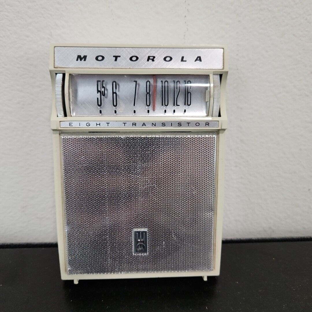 Vintage 1950\'s Motorola Eight Transistor Radio X60W Works but needs repair