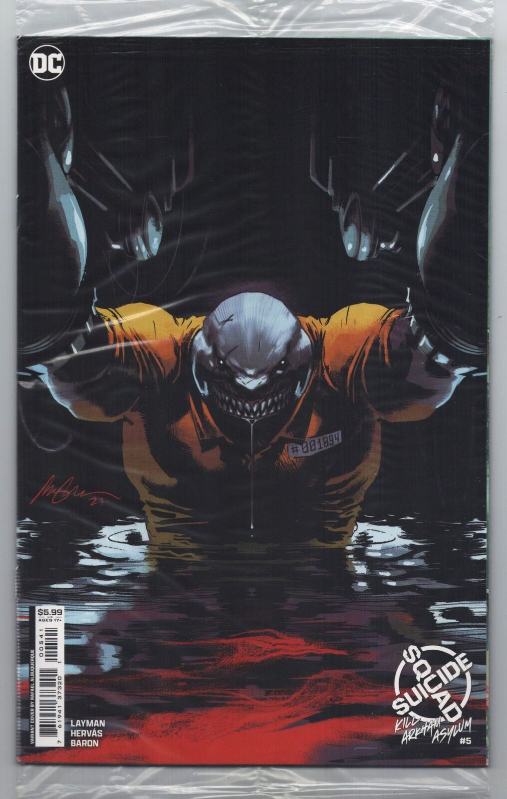 Suicide Squad Kill Arkham Asylum #5 Cvr C Albuquerque Sealed w/Code (DC, 2024)