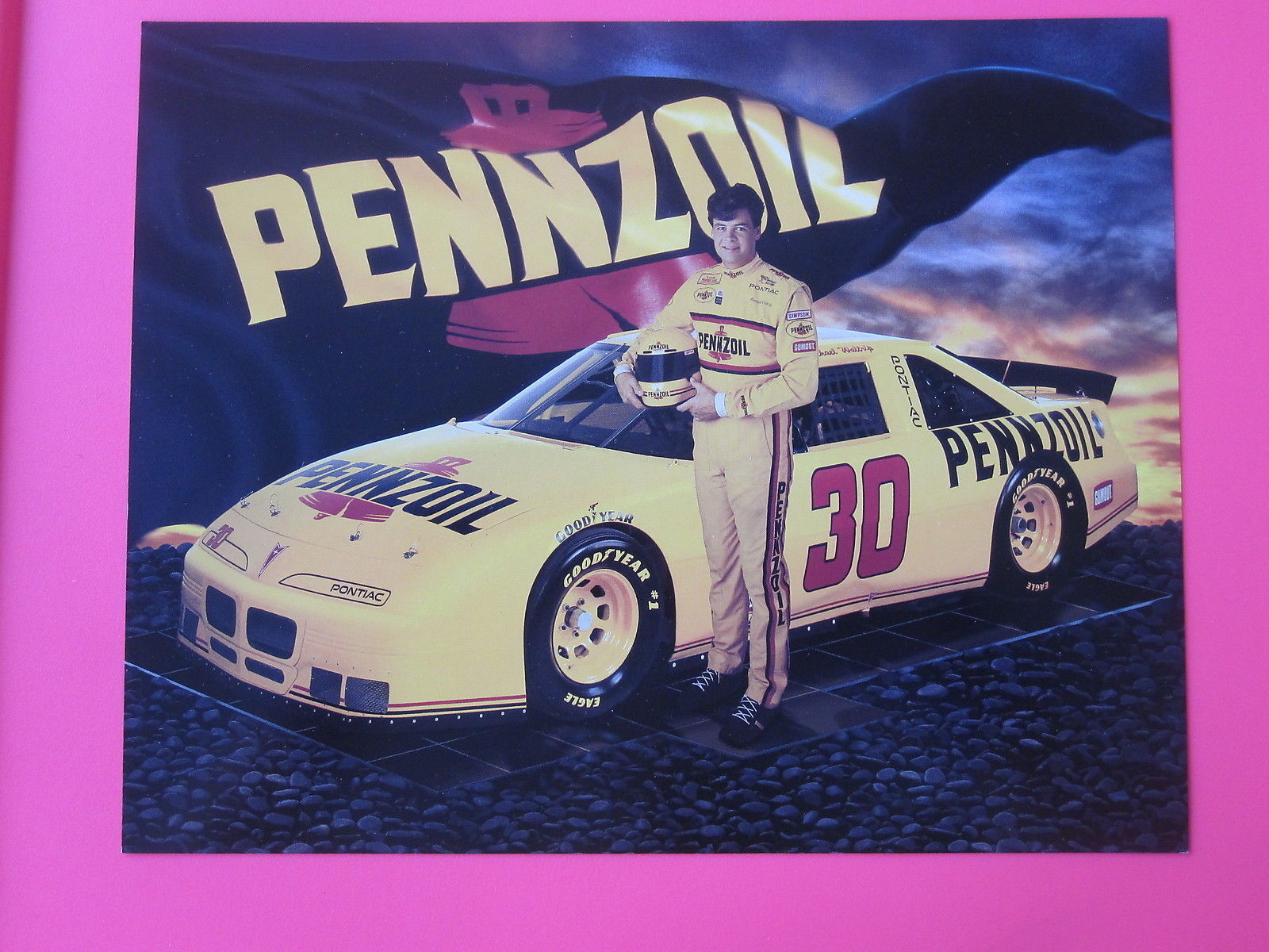 1994 MICHAEL WALTRIP PENNZOIL RACING NASCAR 8 x 10 PHOTO