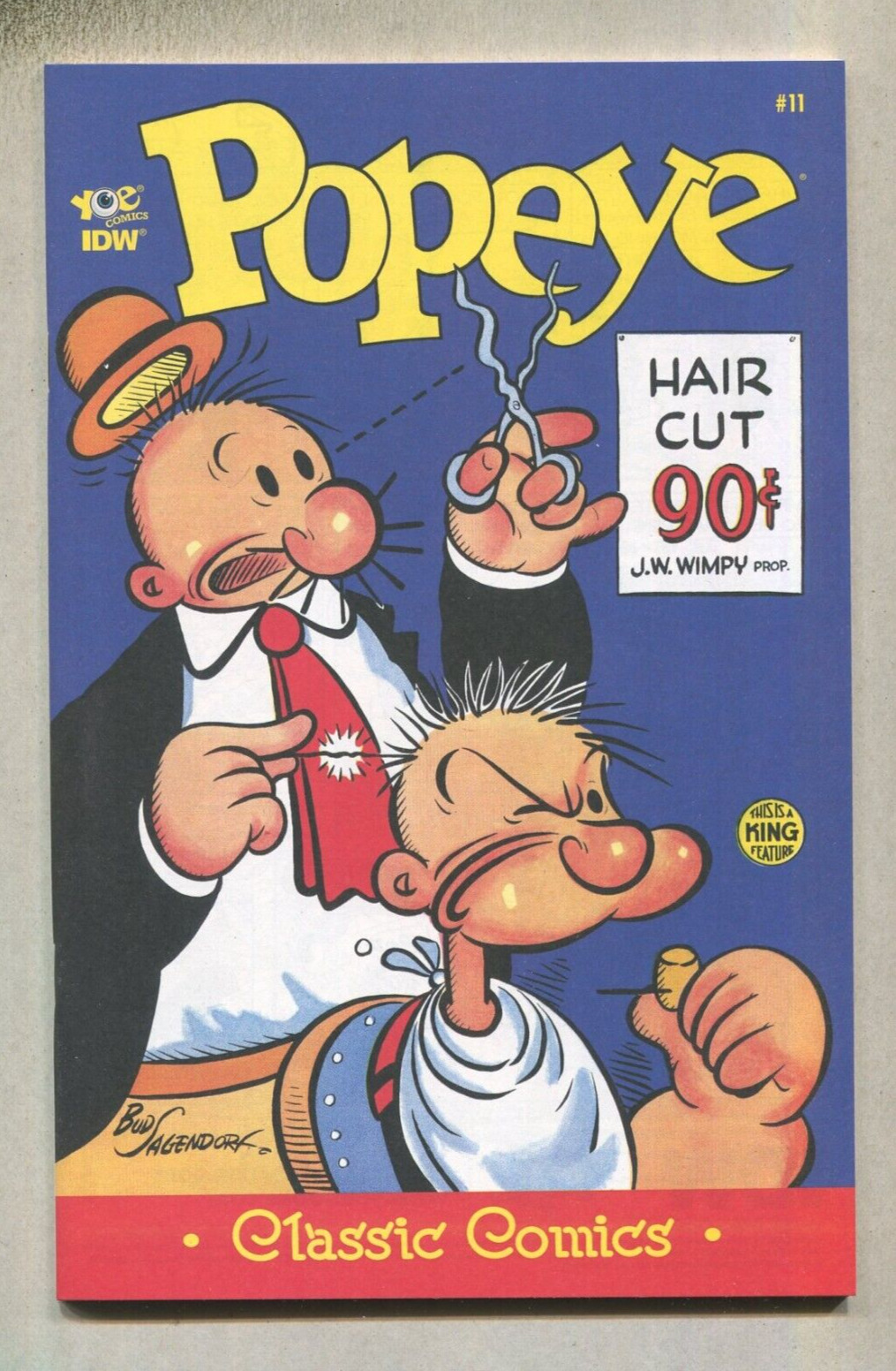 Popeye:  # 11   Classic Comics  IDW Comics D6