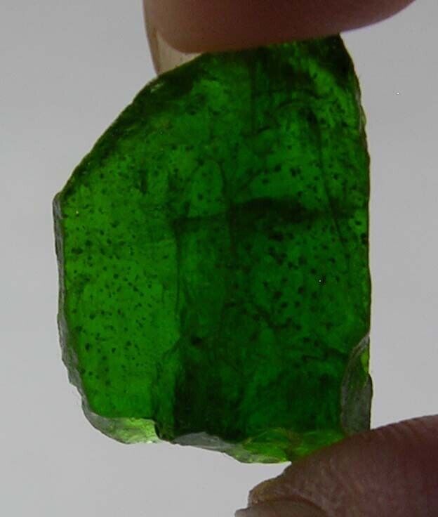 10.35Ct Russia 100% Natural Rough Raw Uncut Diopside Crystal Specimen 2.05g 18mm