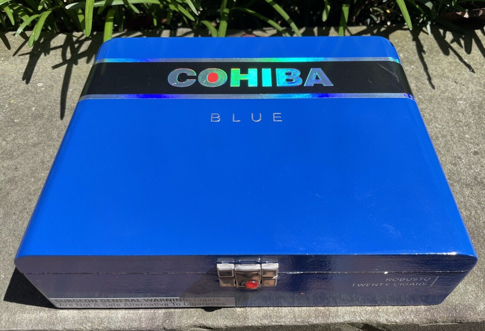 Cohiba Blue Rothschild Empty Cigar Box