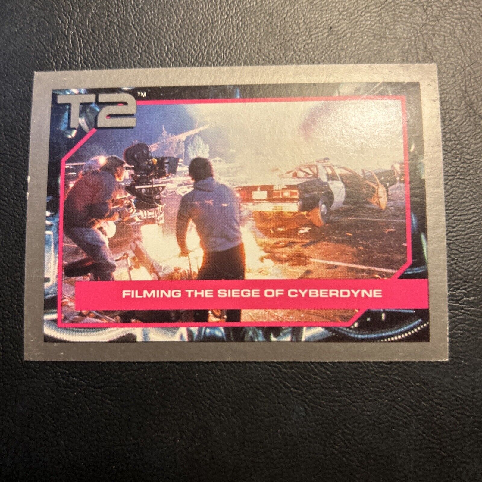 Jb5d T2 terminator 2 Judgment Day, 1991 #79 Filming The Siege Of Cyberdyne