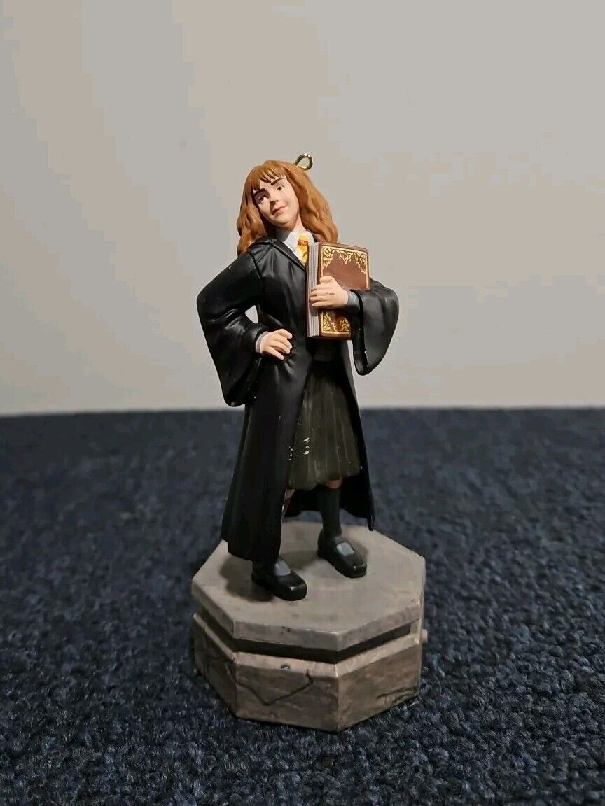 TESTED Hallmark Keepsake Storyteller Ornament Hermione Granger Harry Potter