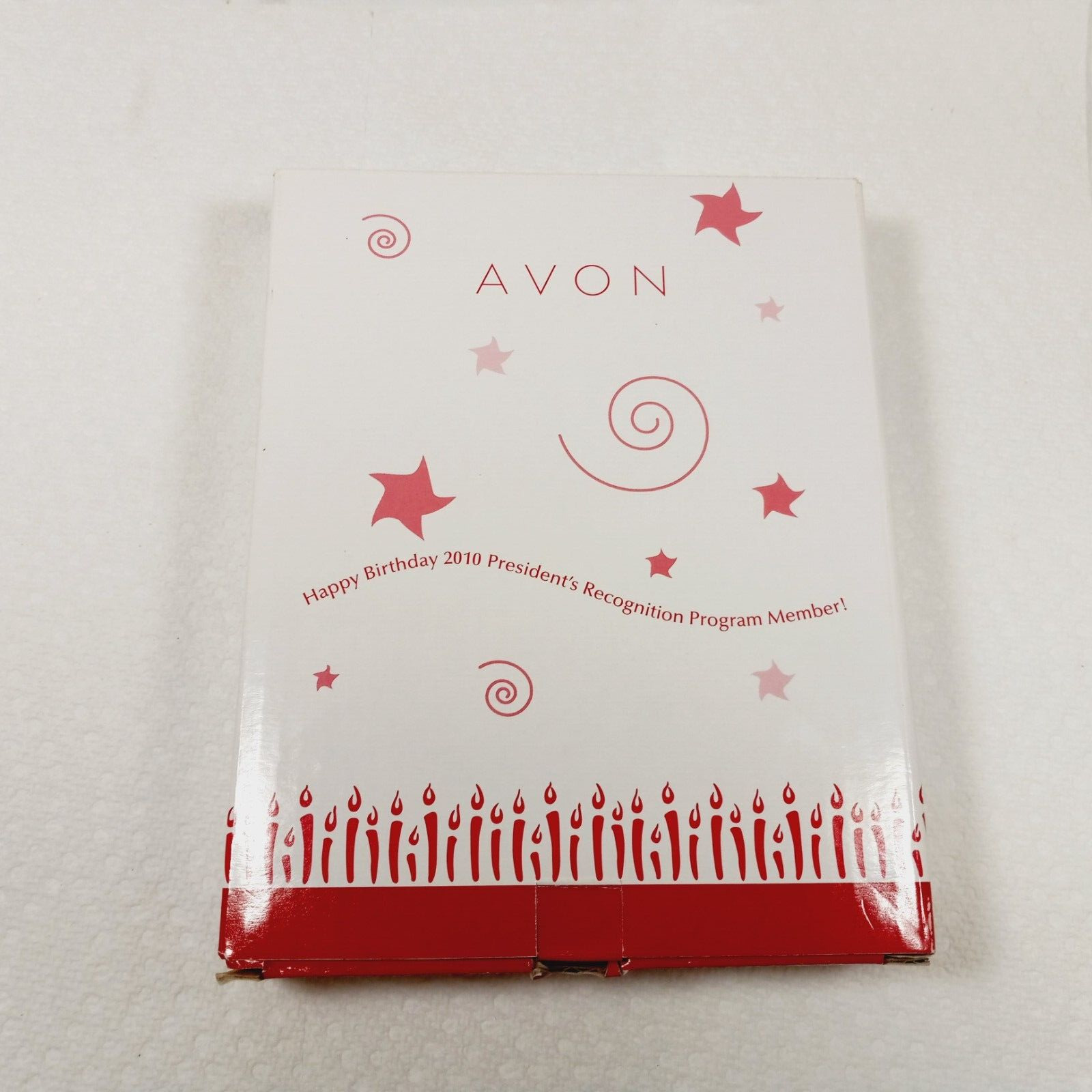 AVON 2010 President's Recognition Birthday Gift-Jotter Pad Set - Pad, Pen, Slots