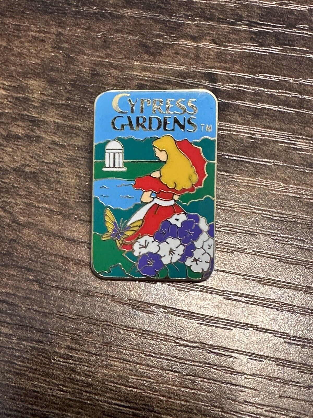 Cypress Gardens Trading Pin