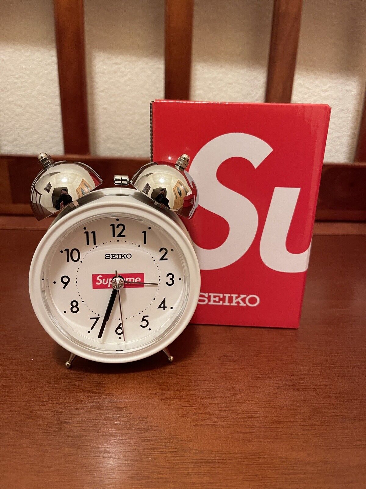 Supreme Seiko Alarm Clock BRAND NEW White Box Logo BOGO Fall Winter 2022 FW
