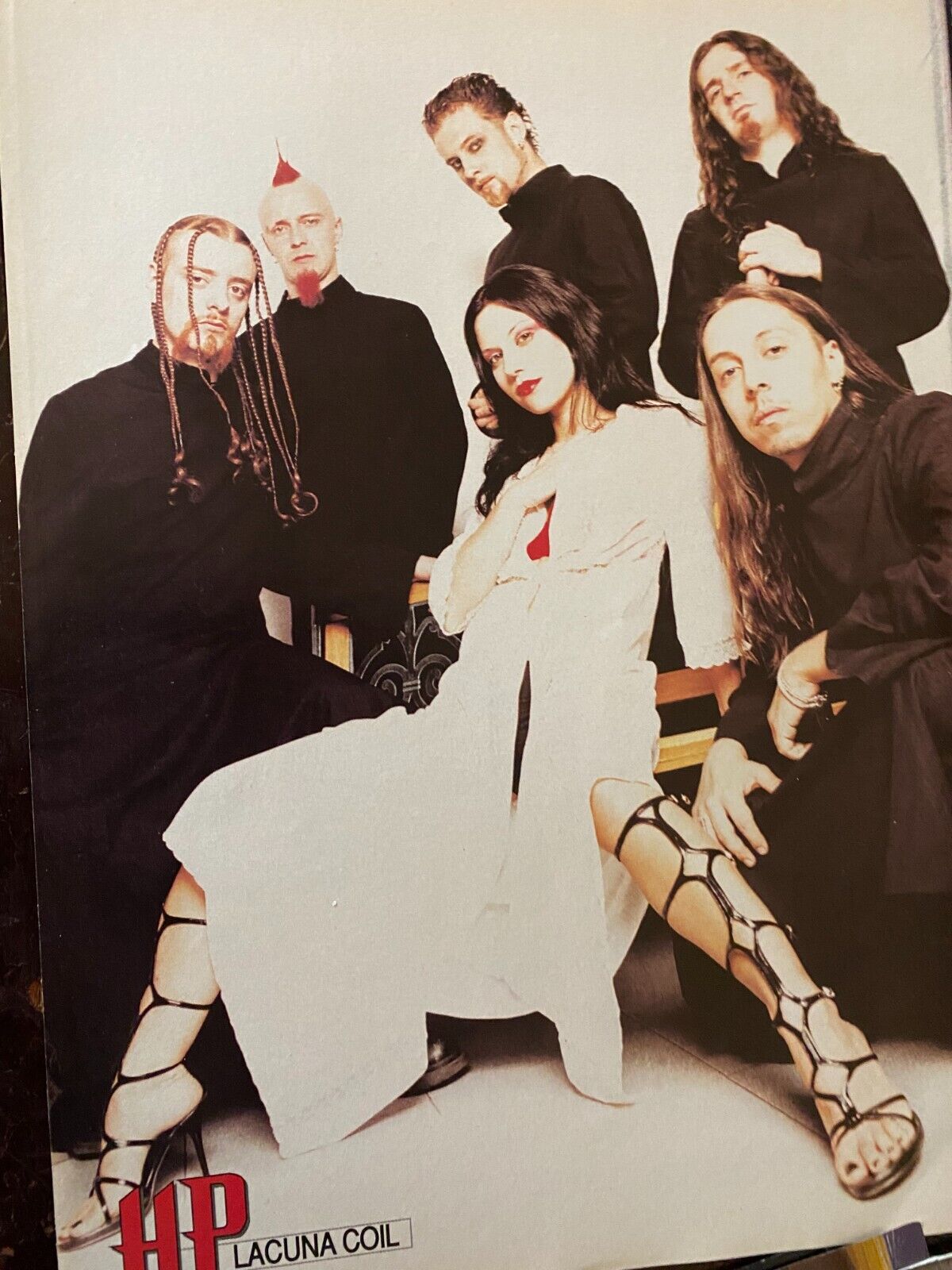 Lacuna Coil, Full Page Vintage Pinup