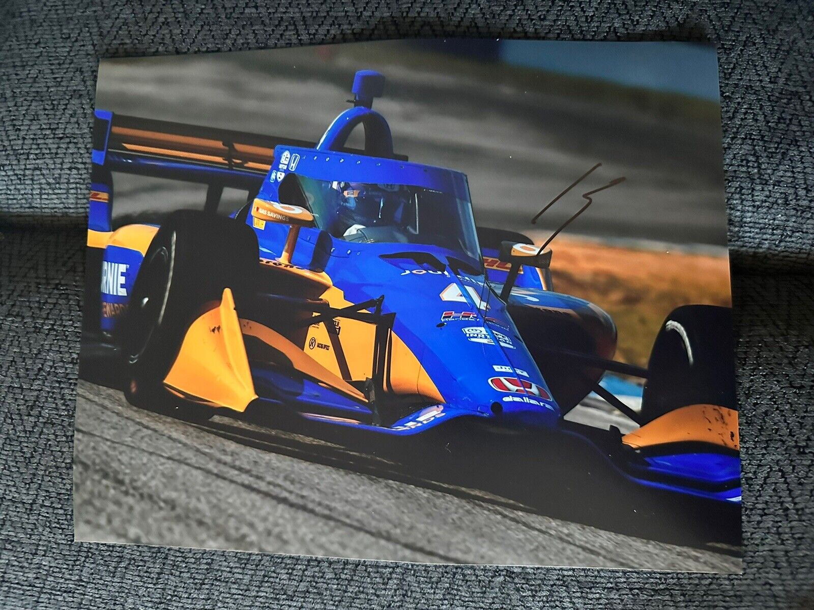 Kyffin Simpson Indy 500 Signed 8X10 Photo Indianapolis Autographed 2024