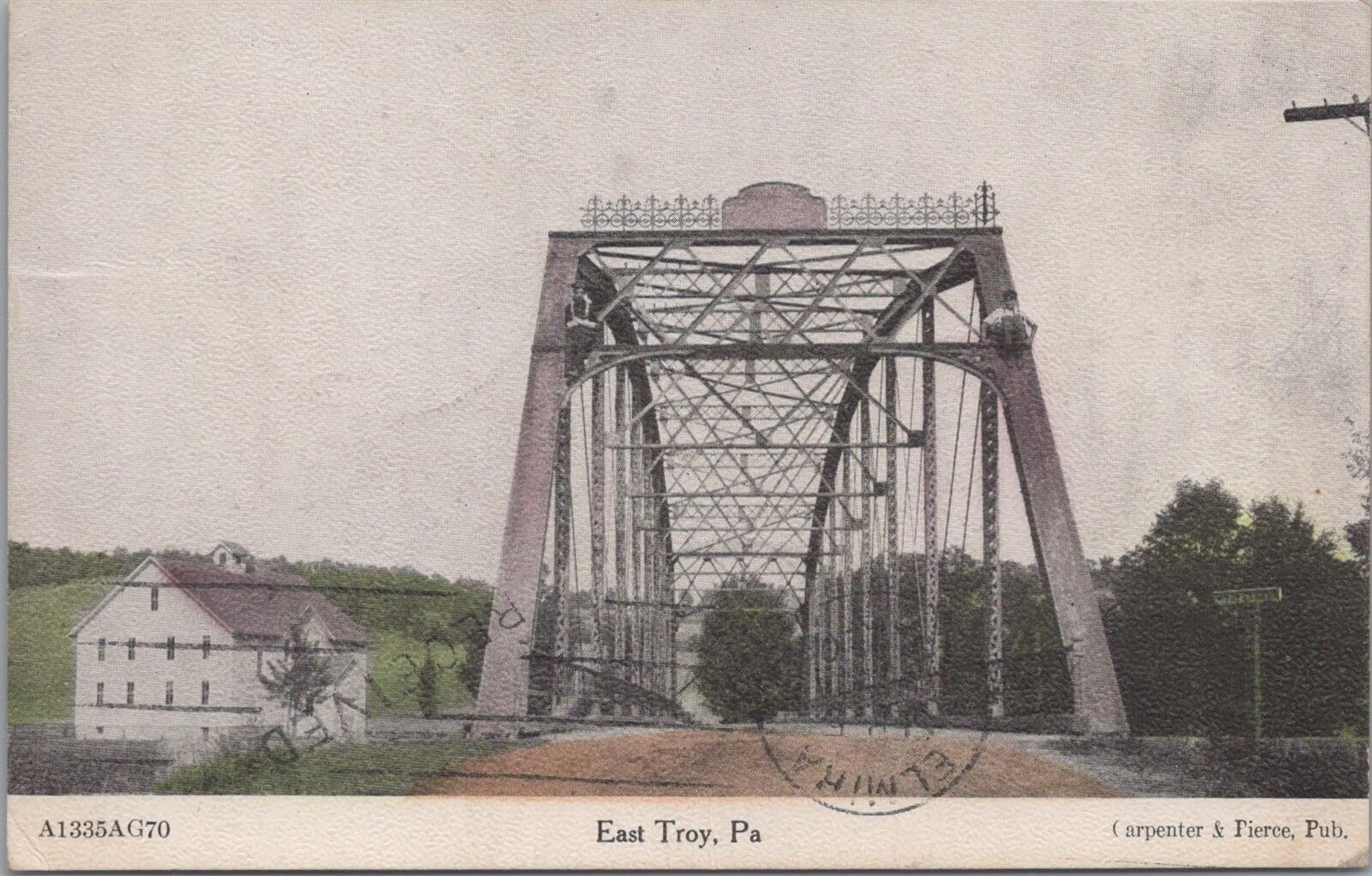Postcard Bridge East Troy PA 