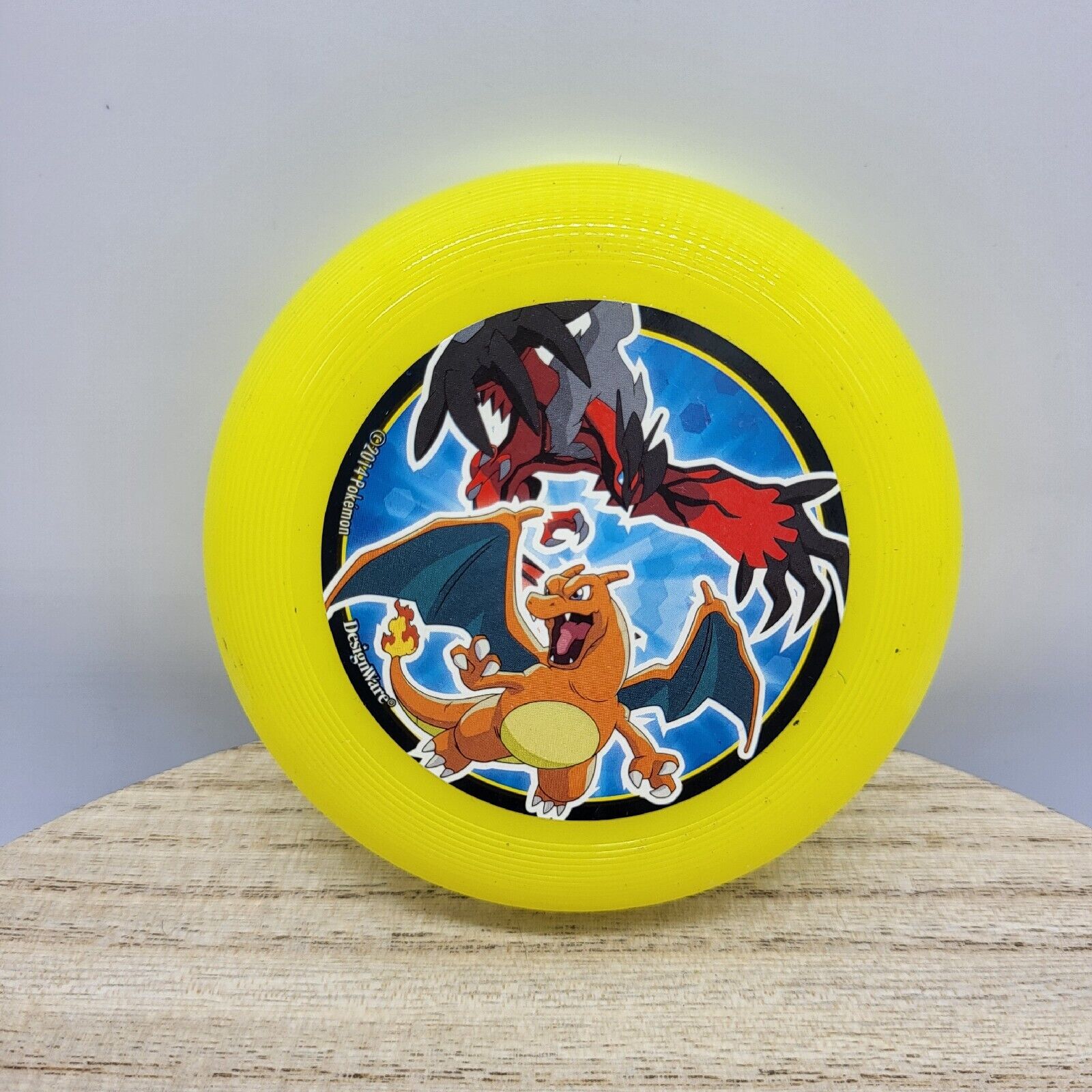 Designware 2014 Pokemon Mini-Frisbee - Yellow - Charizard Pokémon