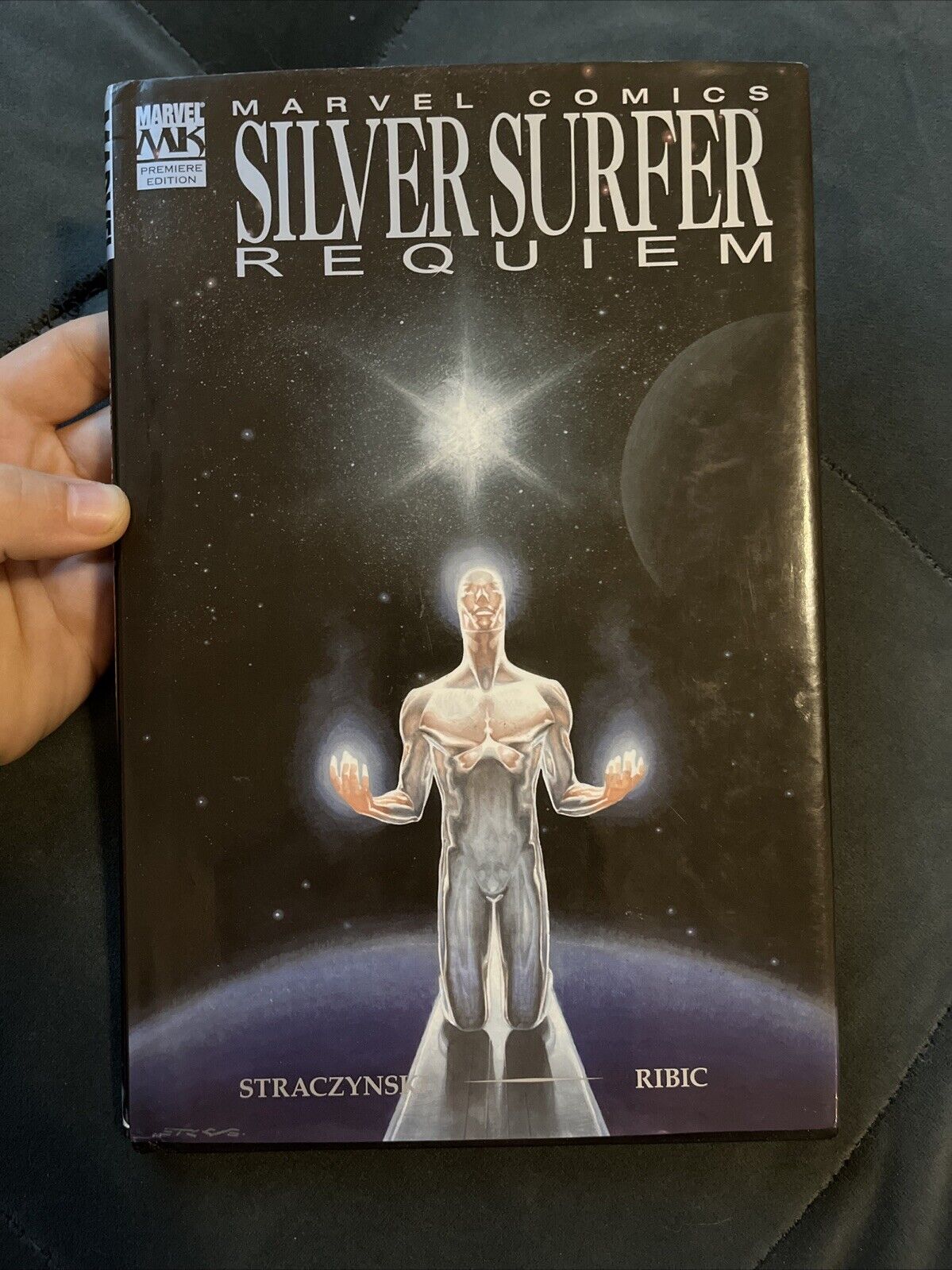 Silver Surfer Requiem - Hardcover - RARE OOP - Marvel - Straczynski - Ribic