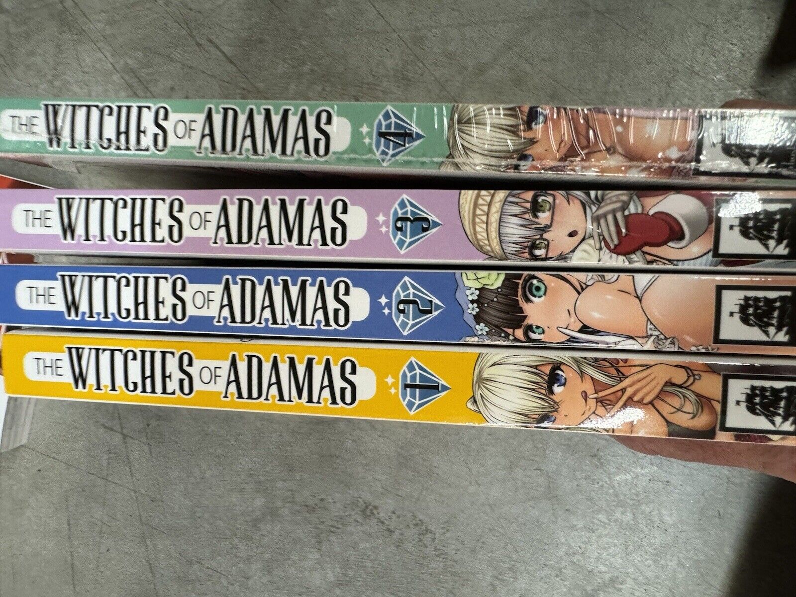 Witches Of Adamas English Manga 1-4