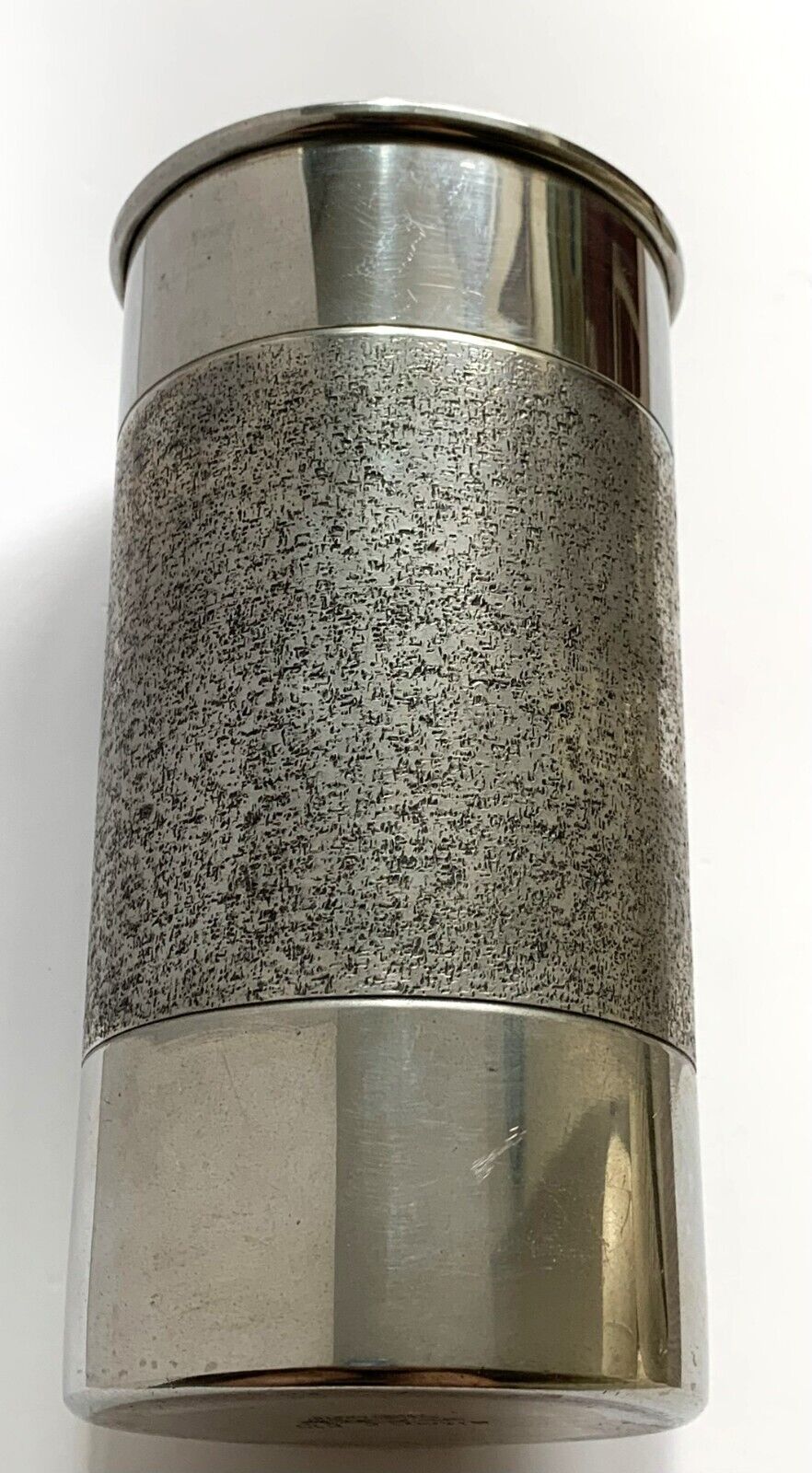 Karl Erik Palmberg ( 20th Century, Swedish ) Rare Beautiful Modernist Pewter Vas