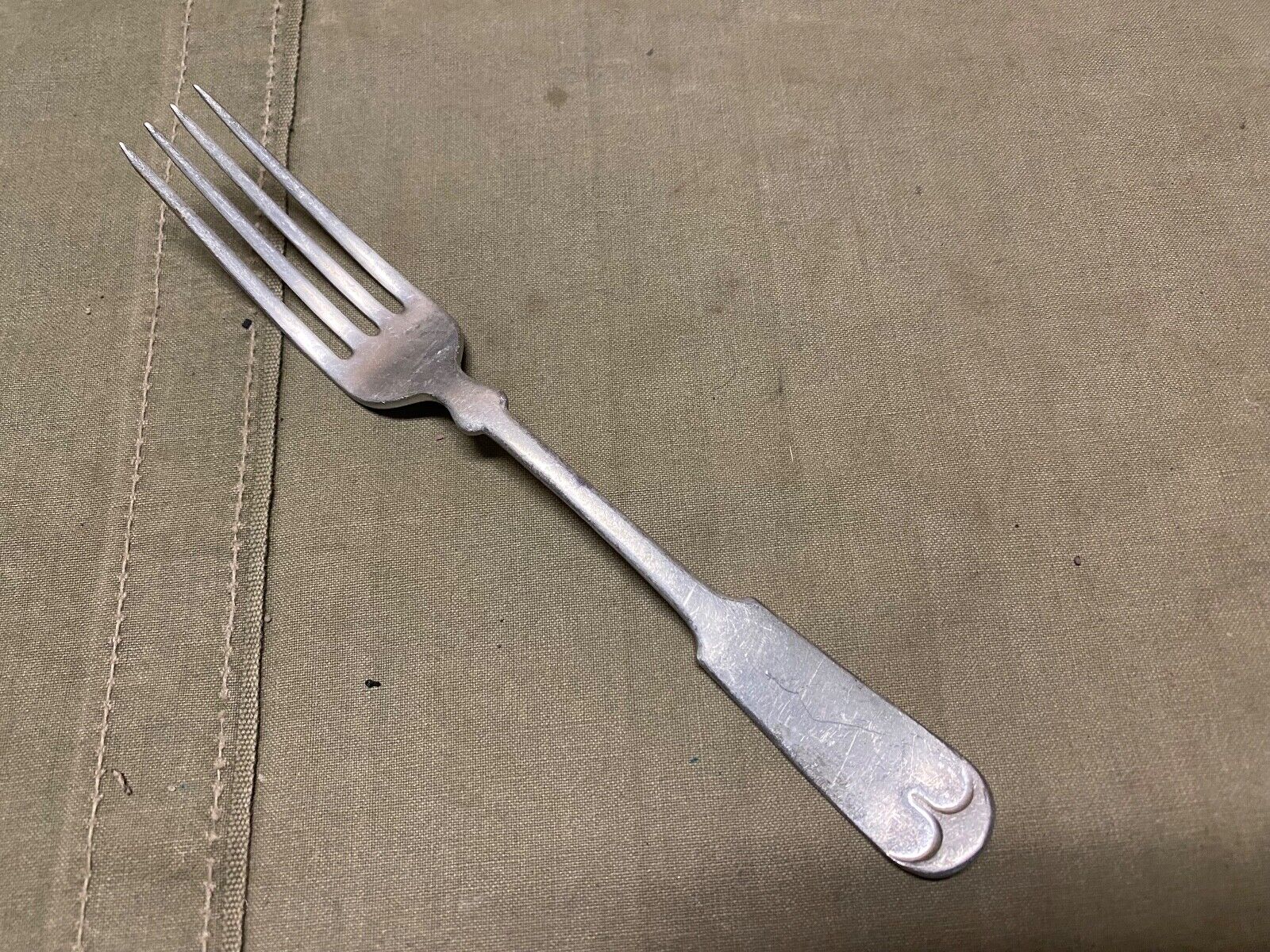 ORIGINAL PRE WWI US ARMY MESS KIT FORK- DATED 1900