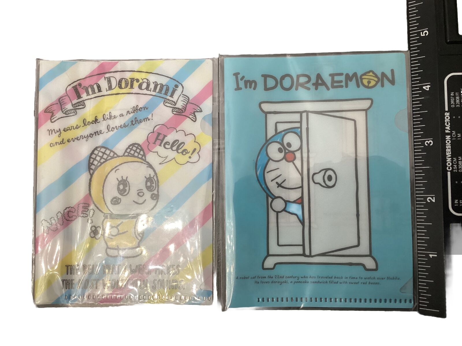 doraemon mini folder