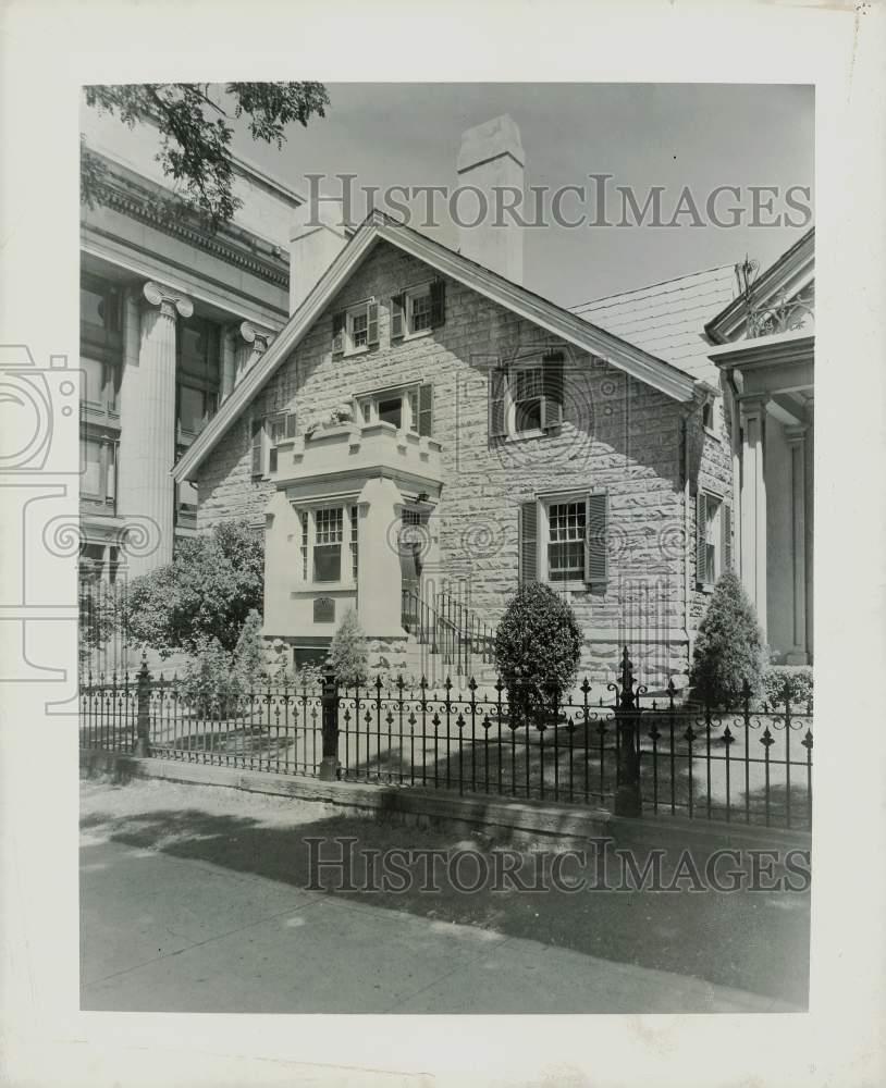 Press Photo The Lion House, located on East South Temple Street, Salt Lake City