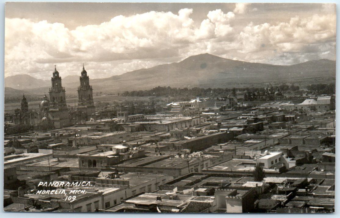 Postcard - Panorama - Morelia, Mexico