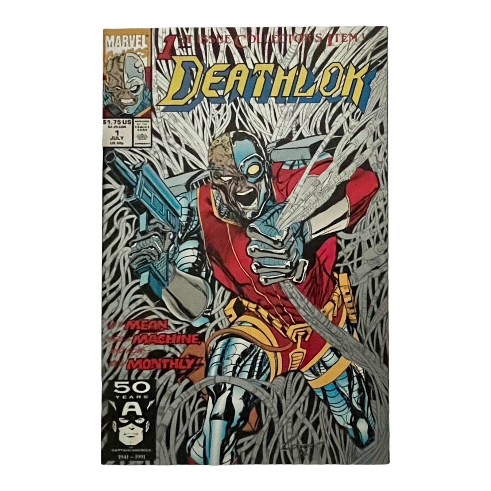 Deathlok #1 Direct Edition Cover (1991-1994) Marvel Comics