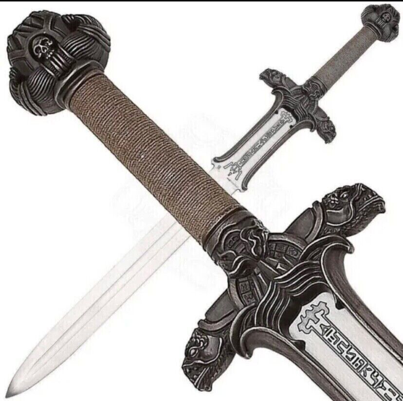 Handforged Barbarian Sword With Sheath| CARBON Steel Sword with Sheath
