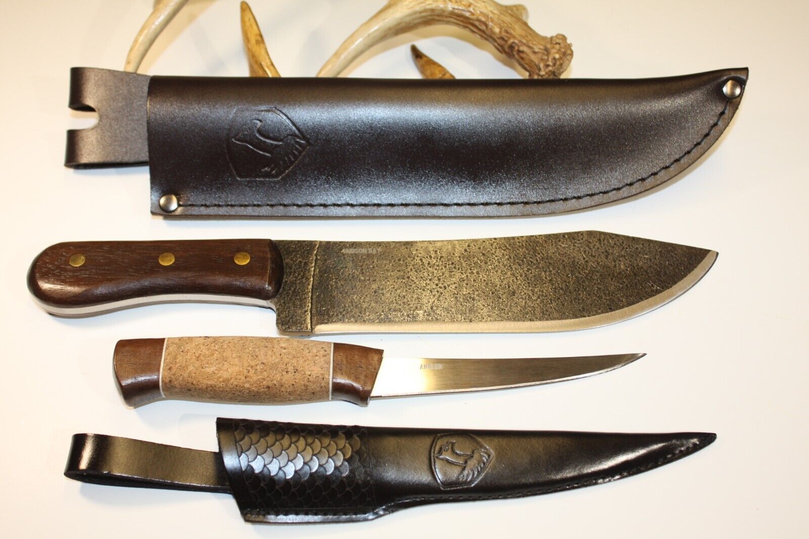 CONDOR -{ CAMPER SPECIAL SET } Knives and Sheaths.-NICE