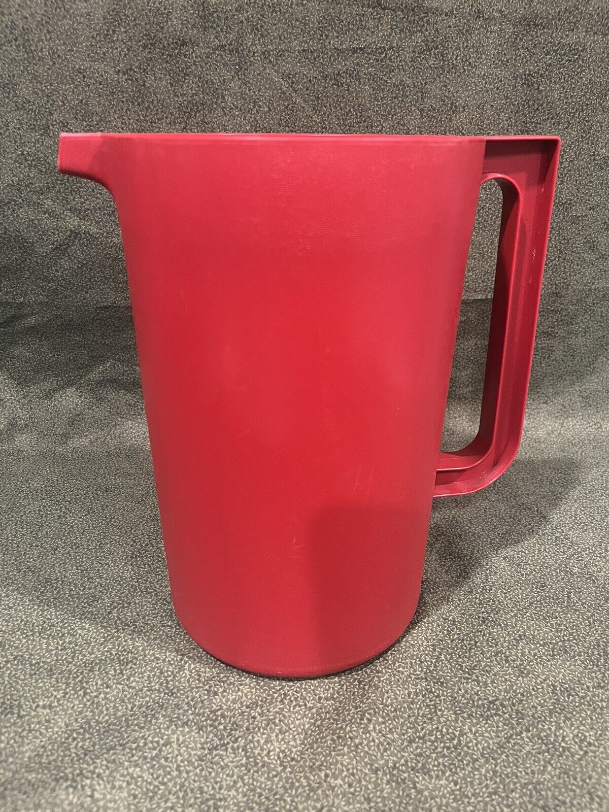 Vintage Tupperware Red Gallon Pitcher  1416-4 *no Lid*