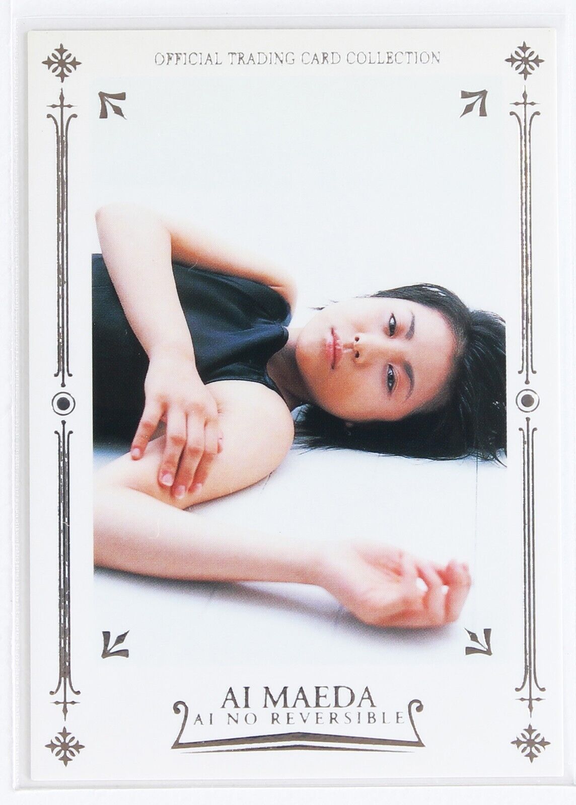 AI MAEDA NO.02 -ai no reversible- Japanese Actress Trading foil stamping Card