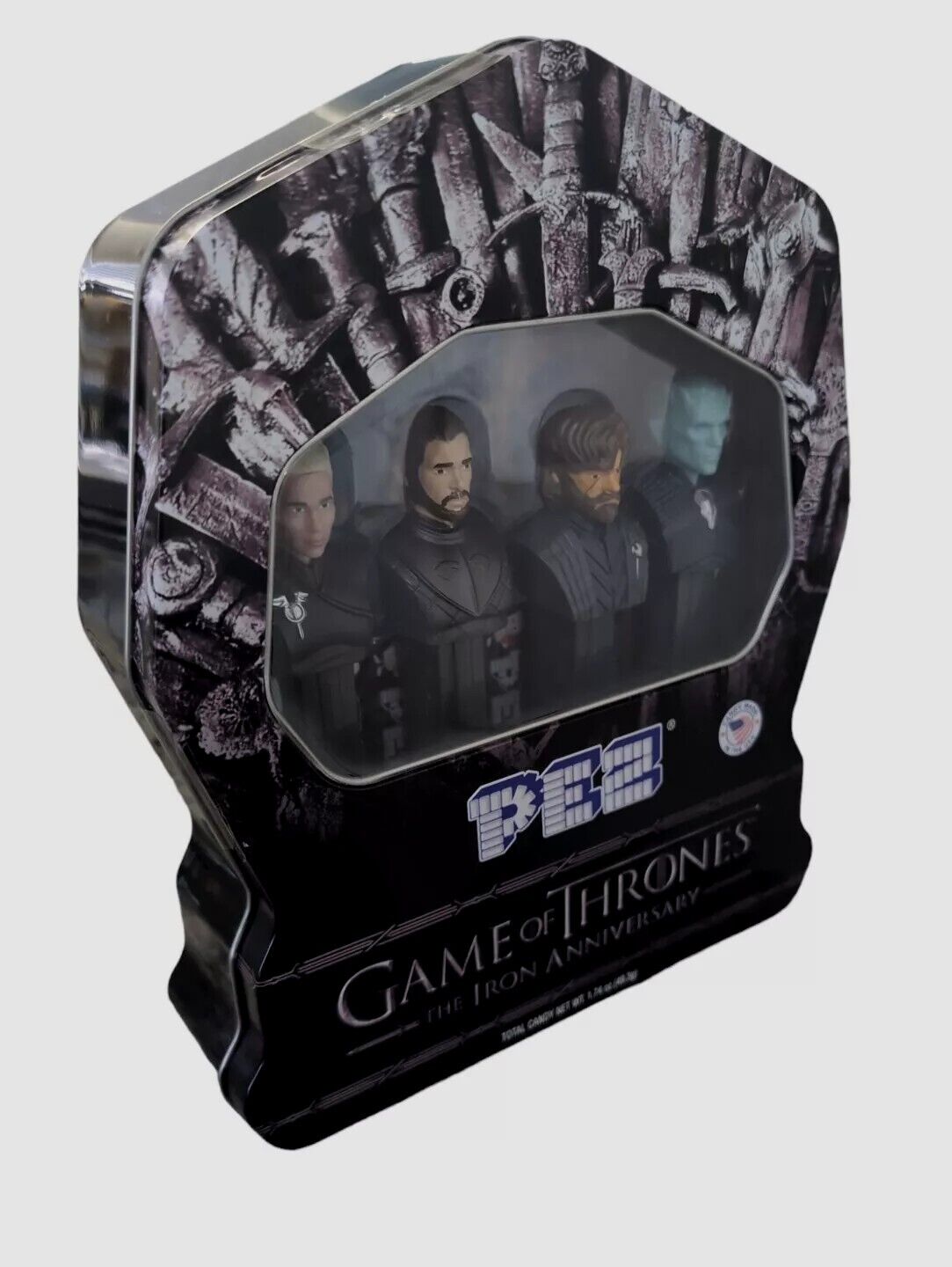 Game of Thrones Collectors PEZ Iron Anniversary Edition - Collector Tin 